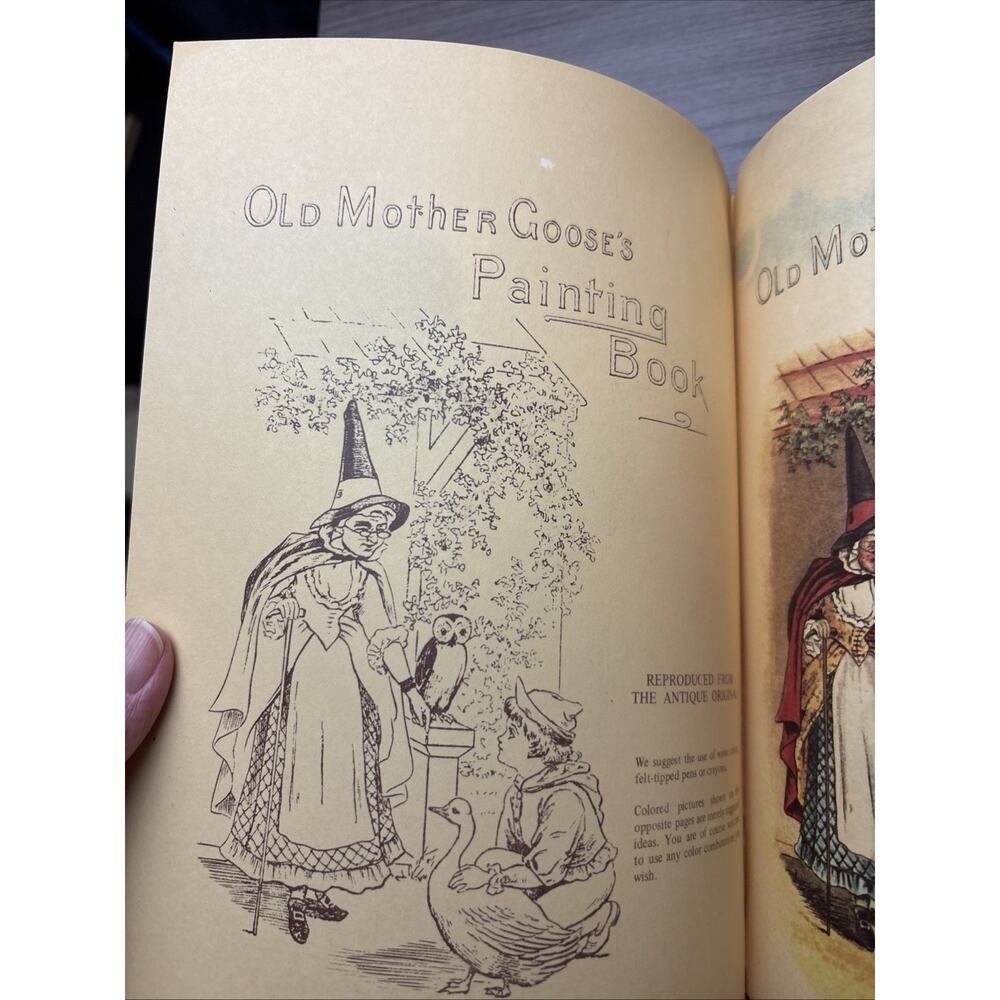 OLD MOTHERS Goose‘s Painting Book-Reprint-Hong Kong - Picture 2 of 6